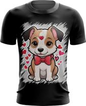 Camiseta Dryfit Dia dos Namorados Cachorrinho 20