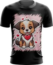 Camiseta Dryfit Dia dos Namorados Cachorrinho 24