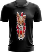 Camiseta Dryfit Dia dos Namorados Cachorrinho 4 - Kasubeck Store