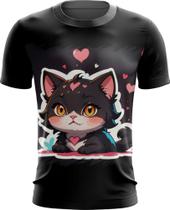 Camiseta Dryfit Dia dos Namorados Gatinho 11