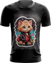 Camiseta Dryfit Dia dos Namorados Gatinho 3 - Kasubeck Store