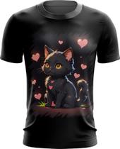 Camiseta Dryfit Dia dos Namorados Gatinho 9