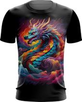 Camiseta Dryfit Dragão Chinês Lendário Mito 2