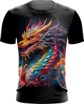 Camiseta Dryfit Dragão Chinês Lendário Mito 3