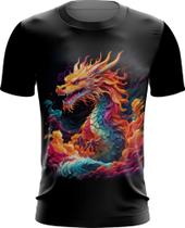 Camiseta Dryfit Dragão Chinês Lendário Mito 8