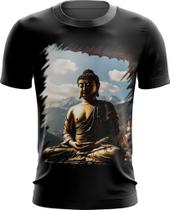 Camiseta Dryfit Estátua de Buda Iluminado Religião 11