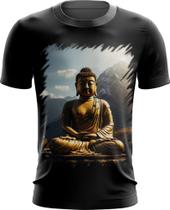 Camiseta Dryfit Estátua de Buda Iluminado Religião 2 - Kasubeck Store