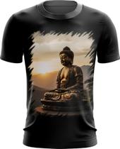 Camiseta Dryfit Estátua de Buda Iluminado Religião 20 - Kasubeck Store
