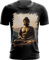 Camiseta Dryfit Estátua de Buda Iluminado Religião 23 - Kasubeck Store