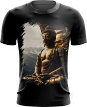 Camiseta Dryfit Estátua de Buda Iluminado Religião 6