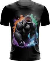 Camiseta Dryfit Gorila Furioso Força Feroz Zoo 2