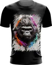 Camiseta Dryfit Gorila Furioso Força Feroz Zoo 7