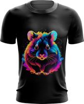 Camiseta Dryfit Hamster Neon Pet Estimação 14