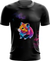 Camiseta Dryfit Hamster Neon Pet Estimação 17 - Kasubeck Store