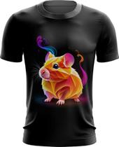 Camiseta Dryfit Hamster Neon Pet Estimação 18 - Kasubeck Store