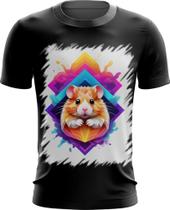 Camiseta Dryfit Hamster Neon Pet Estimação 19