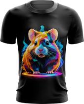 Camiseta Dryfit Hamster Neon Pet Estimação 23