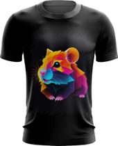 Camiseta Dryfit Hamster Neon Pet Estimação 5