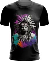 Camiseta Dryfit Índio Apache Tribo Americana Oeste 9 Camiseta Dryfit Índio Apache Tribo Americana Oeste 9