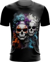 Camiseta Dryfit La Muerte Mexicana Dama Esqueleto 5