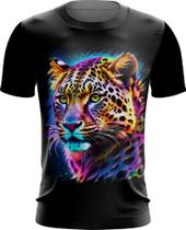 Camiseta Dryfit Leopardo Velocidade Felino Panthera 5