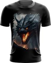 Camiseta Dryfit Leviathan Infernal Fogo 2