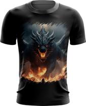 Camiseta Dryfit Leviathan Infernal Fogo 4