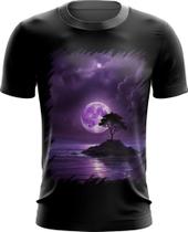 Camiseta Dryfit Lua Púrpura Luar Roxo Moon Lunar 2