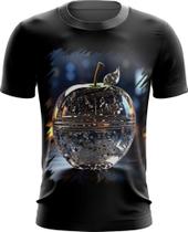 Camiseta Dryfit Maçã Musical de Cristal 8