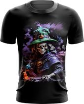 Camiseta Dryfit Mago da Morte Trevas Magia 7 Camiseta Dryfit Mago da Morte Trevas Magia 7