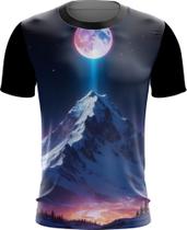 Camiseta Dryfit Montanha Neon Mountain Translucent 8