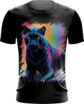 Camiseta Dryfit Pantera Ondas Magnéticas Vibrante 2