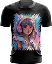 Camiseta Dryfit Páscoa Coelhinha Traços Vaporwave 9