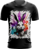 Camiseta Dryfit Páscoa Coelhinho Artístico Design 9