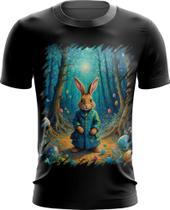 Camiseta Dryfit Páscoa Coelhinho Traços Van Gogh 4