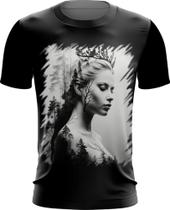 Camiseta Dryfit Pesca Rainha da Floresta Nórdica 1