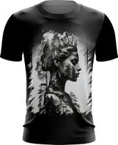 Camiseta Dryfit Pesca Rainha da Floresta Nórdica 2