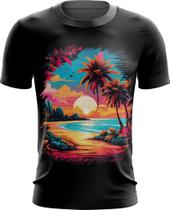 Camiseta Dryfit Praia Paradisíaca Vintage 12