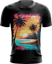 Camiseta Dryfit Praia Paradisíaca Vintage 7