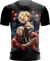 Camiseta Dryfit Raposa Japonesa Kitsune Lenda 3