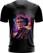 Camiseta Dryfit Stephen Hawking Físico Brilhante Gênio 2
