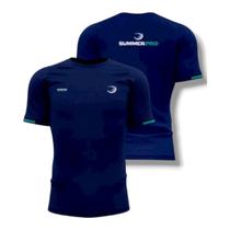 Camiseta Dryfit Summer Pro Azul Escura Corrida Treino Academia Fitness - Unissex Camiseta Dryfit Summer Pro Azul Escura Corrida Treino Academia Fitness - Unissex