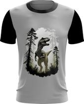 Camiseta Dryfit T-Rex Tiranossauro Dinossauro Jurássico 2