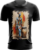 Camiseta Dryfit Tambor Africano Arte África 3