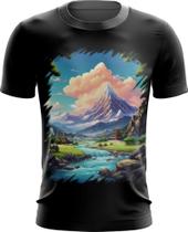 Camiseta Dryfit Templo Budista Anime Buda 6 Camiseta Dryfit Templo Budista Anime Buda 6