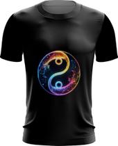 Camiseta Dryfit Yin Yang Simbolo Taoísmo Dualidade Camiseta Dryfit Yin Yang Simbolo Taoísmo Dualidade