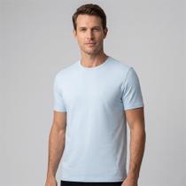 Camiseta Dudalina Basic Essentials In26 Azul Masculino