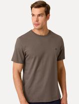 Camiseta Dudalina Masculina Essentials Brown Icon Marrom 42.01.012 30 Tamanho:XL/GG
