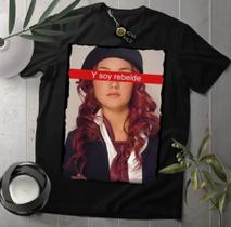 Camiseta Dulce Maria Rebelde Camisa Roberta RBD Camiseta Dulce Maria Rebelde Camisa Roberta RBD