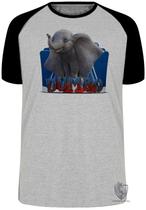 Camiseta Dumbo Blusa Plus Size extra grande adulto ou infantil Camiseta Dumbo Blusa Plus Size extra grande adulto ou infantil